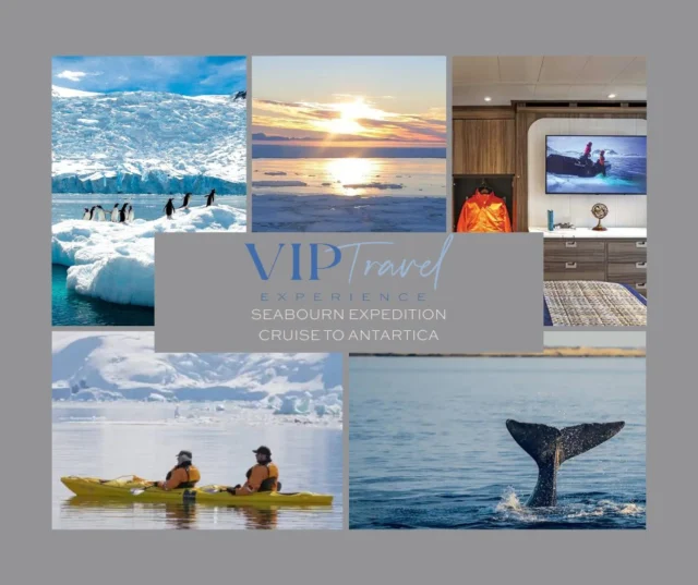 Dreaming of an unforgettable journey to the ends of the earth? 🌍 We would LOVE to book you a Seabourn ultra-luxury cruise to Antarctica & South America! 🚢 Imagine witnessing massive icebergs and abundant wildlife like penguins and whales in Antarctica, guided by an expert Expedition Team. 🐧🐋 These aren't just cruises; they're profound expeditions designed for the curious heart. Let us help you plan your Antartica!

#travel #luxuryresort #vip #viptravelexperience #viptravel #travelgram #luxurytravel #luxury #luxurytraveler #explore #travelblog #discoverunder5k #travelblogger #bestdestinations #bestplaces #traveladvisor #escape #paradise #travelinspiration #traveling #travelbook #traveltips #instatravel #travelmoments #travelinggram #seetheworld #bespoketravel #luxurylocation #luxuryescapes